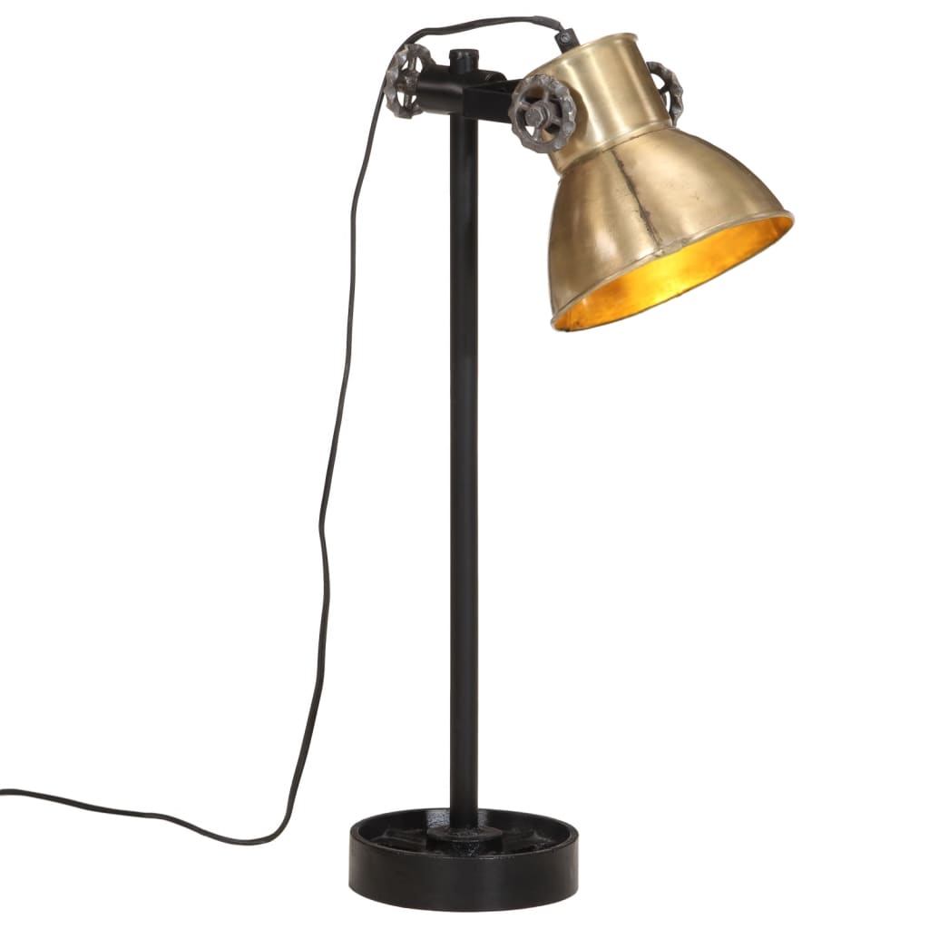 Bureaulamp 25 W E27 15X15X55 Cm Vintage Kleurig