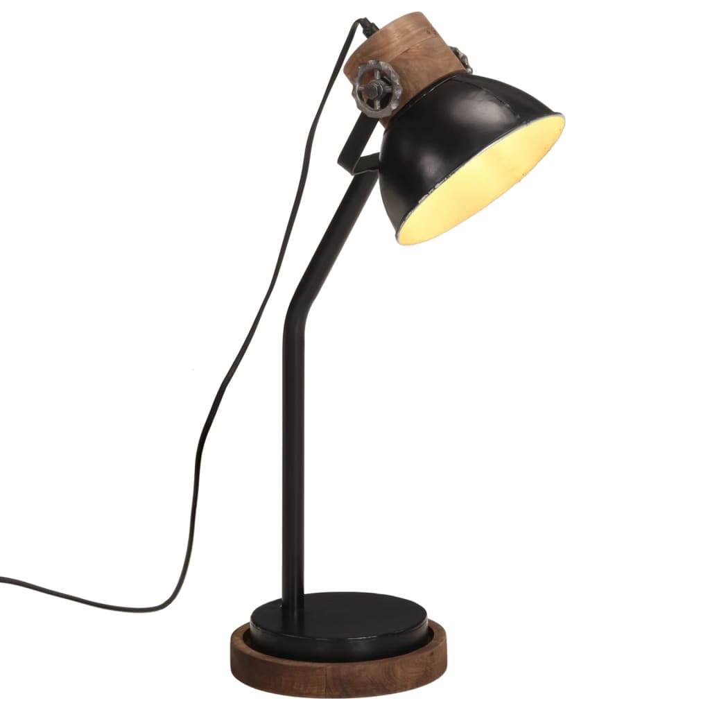 Bureaulamp 25 W E27 18X18X60 Cm Antiek Messingkleurig