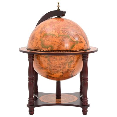 Exclusieve Wereldbol Globebar - Bruin Design