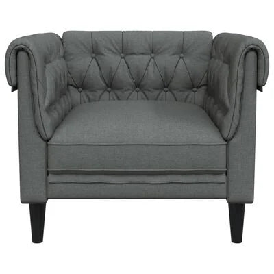 Chesterfield Fauteuil - Stof in Verschillende Kleuren